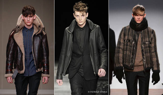左から<b>BURBERRY PRORSUM、DIOR HOMME、PRINGLE OF SCOTLAND</b>