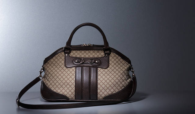 <b>GUCCI｜グッチ</b>　「ディアマンテ」“CATHRINE”ボストンバッグ[W38×H17×D13cm]15万6450円（グッチ／グッチ ジャパン）