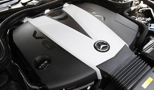 <b>エコカー3モデル乗りくらべ新潟ツアー 後篇</b>　E 350 ブルーテック アバンギャルドの今回の燃費は14.65km/ℓ。