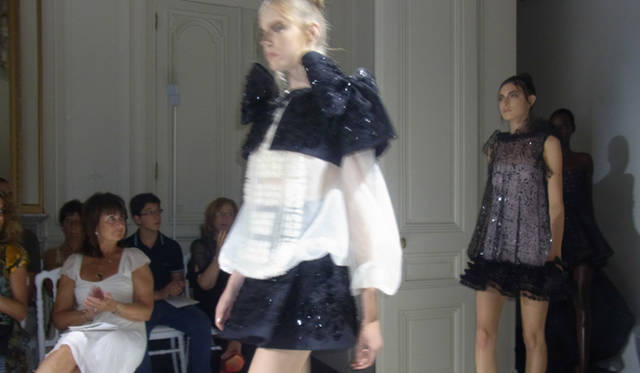 <b>VALENTINO｜ヴァレンティノ</b>　2010-11 FW オートクチュールコレクションの会場風景　　Photo by HAGIWARA Terumi　
