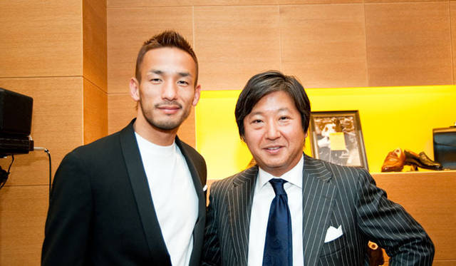 <b>JOHN LOBB｜ジョンロブ</b>　元サッカー日本代表 中田英寿氏、ジョンロブジャパン社長 松田智沖氏