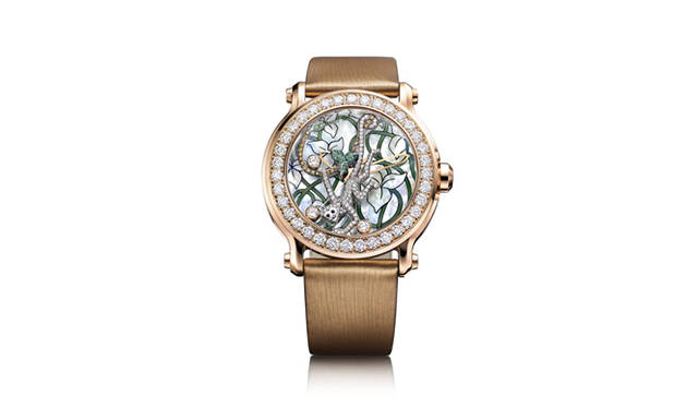 <b>CHOPARD｜ショパール</b> 「アニマル ワールド」コレクションのハイジュエリーウォッチ（モンキー）。614万2500円。