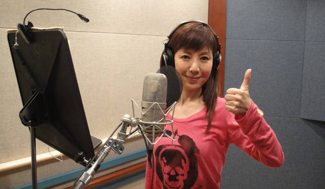 戸田恵子 連載｜レコーディング中