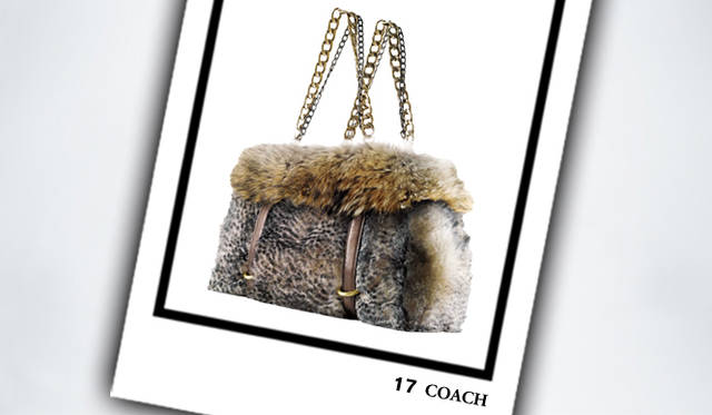<strong>COACH｜コーチ</strong>　「ハンプトンズ シャーリング キャリーオール」バッグ [W37×H24×D15cm]　29万4000円（11月発売予定）（コーチ／コーチ・カスタマーサービス・ジャパン）