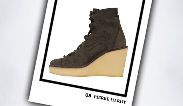 <strong>PIERRE HARDY｜ピエール アルディ</strong>　ウエッジソールブーティ [H10cm]　5万2500円（参考価格）（ピエール アルディ／ステディ スタディ）