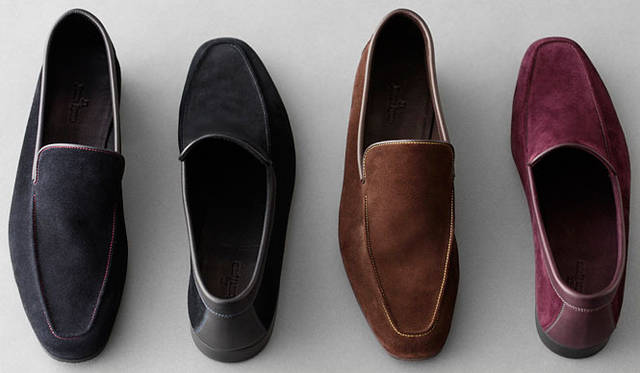 <strong>JOHN LOBB│ジョンロブ</strong>　スリップオン 「RIVIERA」 各10万5000円 （シューツリー別売／2010年11月初旬発売予定）
