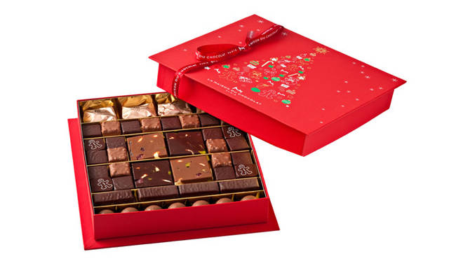 <strong>LA MAISON DU CHOCOLAT｜ラ・メゾン・デュ・ショコラ</strong>　「マジー・ドゥ・ノエル」 T2 1万4700円（465g）