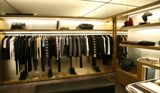 <strong>MARC JACOBS AOYAMA｜マーク ジェイコブス 青山</strong>　地下1階のメンズフロア。