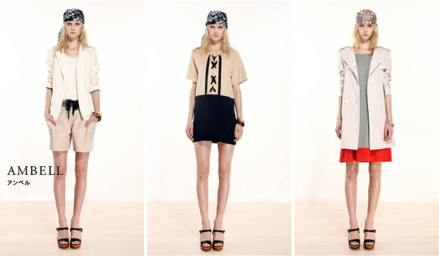 <strong>AMBELL｜アンベル </strong>　2011年春夏コレクション