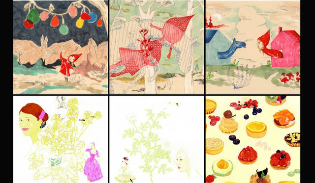 上／イラストレーター　<strong>ミヤギ ユカリ｜MＩＹＡＧＩ　Yukari</strong>　作品集に「Reminiscence」「ちち」「ambrosia」（以上、自費出版）。最新作は「AKAZUKIN」。2004年、スイスの出版社Nievesから「Kaguya, the bamboo princess／竹姫物語」出版。<br />下／イラストレーター　<strong>わたなべろみ｜WATANABE　Romi</strong>　セツモードセミナー卒業後、ロンドンセントマーティン留学。アパレル会社勤務後、1998年 Rocket にて初個展。1999年 チョイス年度賞入賞。主な仕事は雑誌、広告、装幀など。