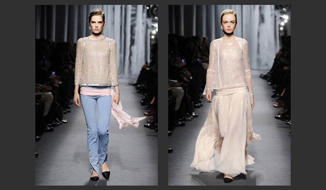 <strong>CHANEL｜シャネル</strong>　2011年春夏オートクチュールコレクションより　©CHANEL