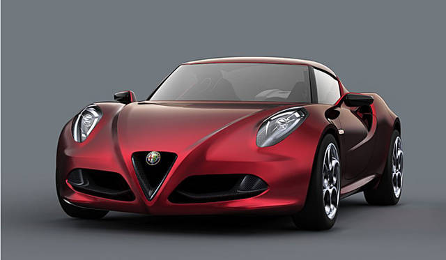 <strong>Alfa Romeo 4C Concept｜アルファロメオ 4C コンセプト</strong>