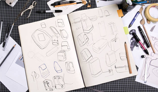 <strong>moleskine｜モレスキン</strong> Travelling Collectionのスケッチ