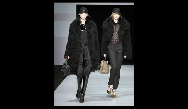 <strong>EMPORIO ARMANI｜エンポリオ アルマーニ</strong> 　2011年秋冬コレクション速報