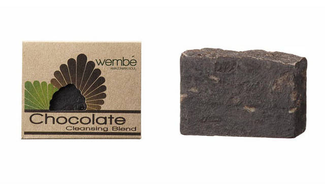 <strong>wembe｜ウェンベ</strong>　「Chocolate（チョコレートブレンド）」チョコラテソープ＝フェイス用（うるおい、保護）1680円