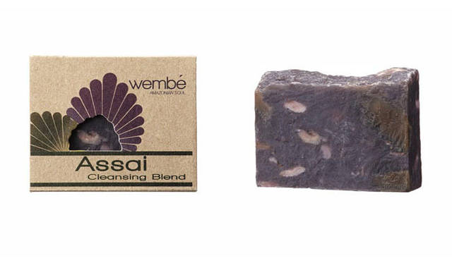 <strong>wembe｜ウェンベ</strong>　「Assai（アサイベリーブレンド）」ヴァイオレットソープ＝フェイス用（透明感、輝き）1680円