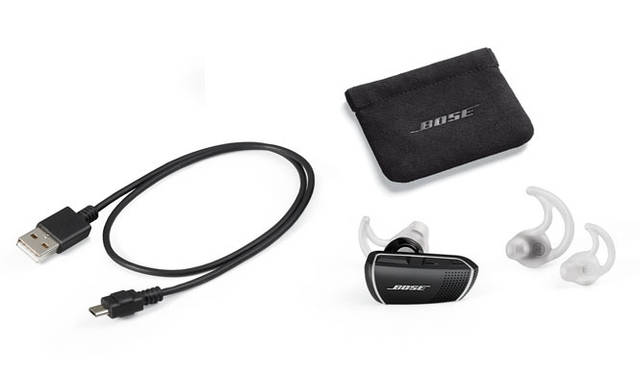 <strong>BOSE｜ボーズ</strong>　通話専用シングルイヤータイプ Bluetooth ヘッドセット「Bose® Bluetooth® headset」<br>ヘッドセットの保護や携帯に便利な専用のキャリングケースが付属。
