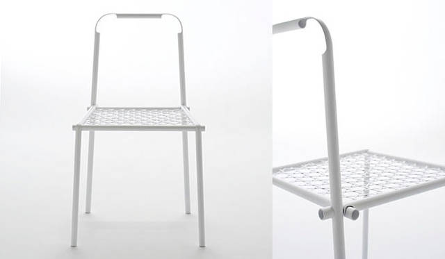 <strong>nendo｜ネンド</strong>　「bamboo-steel chair」