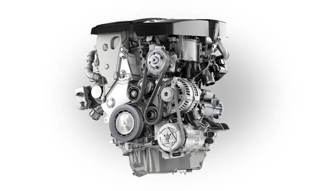 <strong>Jaguar XF｜ジャガー XF</strong>　XFにあらたに採用された2.2リッターターボディーゼルエンジン。