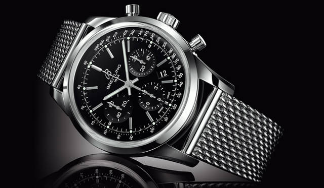 <strong>BREITLING｜Breitling</strong>A new model that reinterprets the refined style of vintage chronographs under the name "Transocean," its flagship model launched in 1958. "Transocean Chronograph" ¥745,000 (estimated price) [Scheduled for July release].