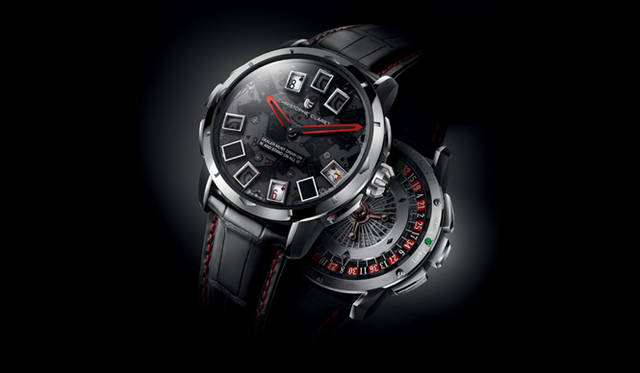 <strong>CHRISTOPHE CLARET｜Christophe Claret</strong>An "ultimate toy watch" that fuses the highest complication, sonnerie (chiming the hours and playing games with hammers and gongs), with three game functions. "21 Blackjack" ¥29,400,000 (estimated price). Scheduled for December release.