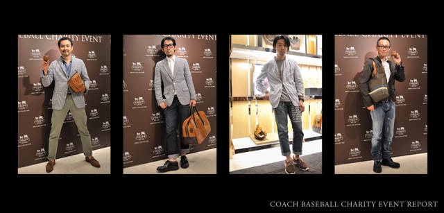 　左／MEN’S EX編集部 副編集長 大野 陽さん、左中／SENSE編集部 副編集長 川瀬拓郎さん、右中／建築家　谷尻誠さん、右／Safari編集長の榊原達弥さん。