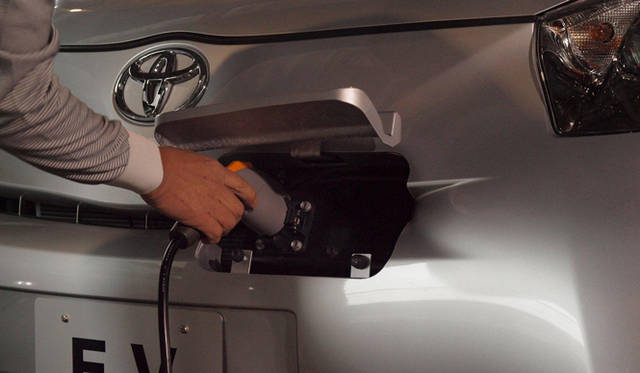 <strong>TOYOTA｜トヨタ　PHVとEVをカーシェアリング</strong>　iQ EV コンセプト