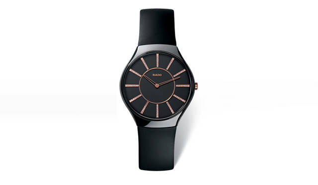 <strong>RADO｜ラドー</strong>　「ラドー トゥルー シンライン ジュビリー」　27万3000円（Sサイズ 26万2500円）