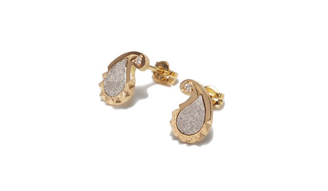 <strong>LITAMUSCA</strong>: PAISLEY PIERCE [K18 Yellow Gold × K18 White Gold × Diamond] ¥85,580