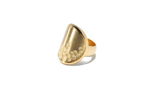 <strong>LITAMUSCA</strong>: BUBBLE RING [K18 Yellow Gold] (Sizes 9-16) ¥220,500
