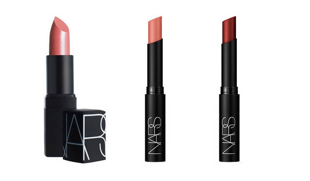 <strong>NARS｜ナーズ</strong>　 「NARS 2011 FALL COLLECTION」　左から、NARS リップスティック 、NARS ピュアマットリップスティック （色番｜3512、価格｜3150円）、NARS ピュアマットリップスティック （色番｜3511、価格｜3150円）