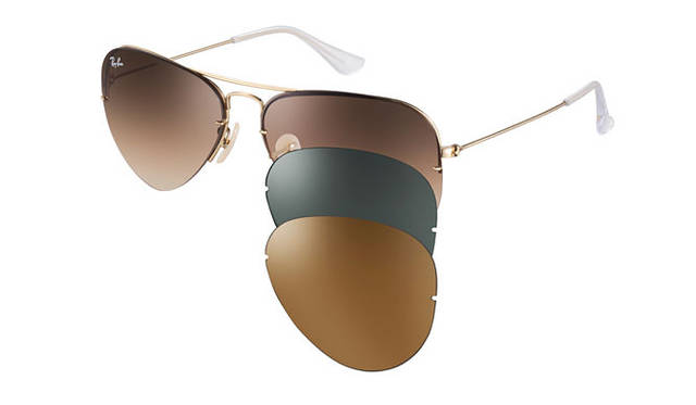 <strong>Ray-Ban｜レイバン</strong>　RB3460「LIGHT RAY」3万7800円（専用BOX付き）