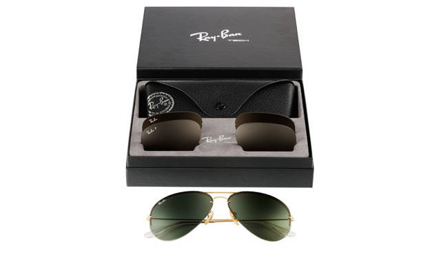 <strong>Ray-Ban｜レイバン</strong>　RB3460「LIGHT RAY」3万7800円（専用BOX付き）