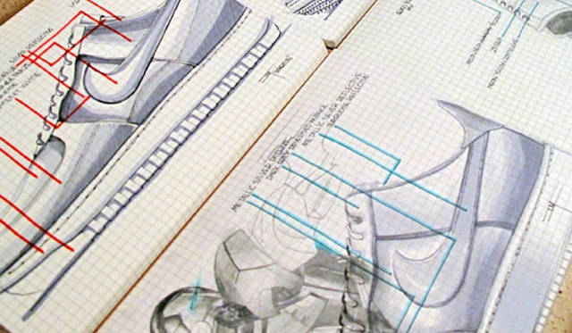 <strong>NIKE SPORTSWEAR｜ナイキ スポーツウェア</strong>　デザインコンサルタント iZ(イージー)によるデッサン