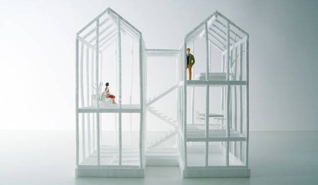 <strong>特集｜OPENERS的ニッポンの若手建築家 PARTII　吉村靖孝</strong>　『C.C.ハウス図面』（2006年）資料提供：吉村靖孝建築設計事務所