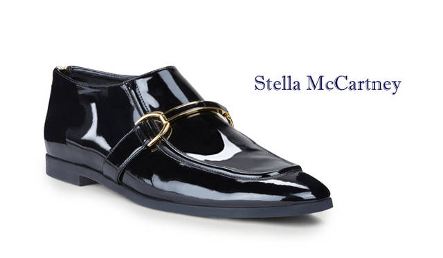 <strong>特集｜2011-12年秋冬トレンドシューズはこれ！　Chapter 01：Men’s Like<br /><br />STELLA McCARTNEY｜ステラ マッカートニー</strong>　ローファー 8万1900円　（ステラ マッカートニー／ユニット＆ゲスト　Tel. 03-3710-3107）