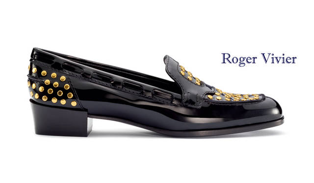 <strong>特集｜2011-12年秋冬トレンドシューズはこれ！　Chapter 01：Men’s Like<br /><br />Roger Vivier｜ロジェ ヴィヴィエ</strong>　シューズ 11万8650円　（ロジェ ヴィヴィエ／ロジェ ヴィヴィエ 阪急うめだ本店5Fインターナショナルブティック　Tel. ㈹06-6361-1381）