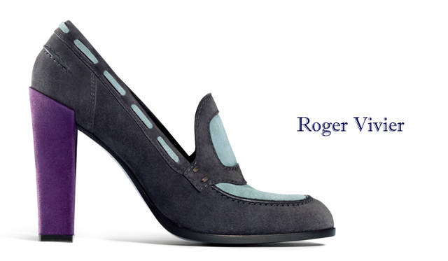 <strong>特集｜2011-12年秋冬トレンドシューズはこれ！　Chapter 01：Men’s Like<br /><br />Roger Vivier｜ロジェ ヴィヴィエ</strong>　シューズ 12万9150円　（ロジェ ヴィヴィエ／ロジェ ヴィヴィエ 阪急うめだ本店5Fインターナショナルブティック　Tel. ㈹06-6361-1381）