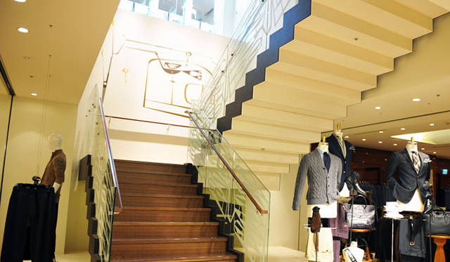 <strong>BARNEYS NEW YORK｜バーニーズ　ニューヨーク</strong>　地下1階から望む