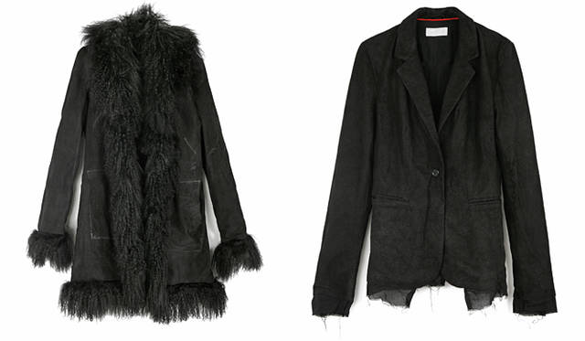 <strong>ZADIG&VOLTAIRE｜ザディグ エ ヴォルテール</strong>  「ERIN MEETS ZADIG – ZADIG&VOLTAIRE」　左／KEMY 12万6000円、右／VICHY ERIN 8万9250円