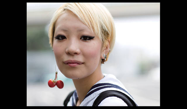 <strong>THE SARTORIALIST IN TOKYO</strong>　スナップフォト。