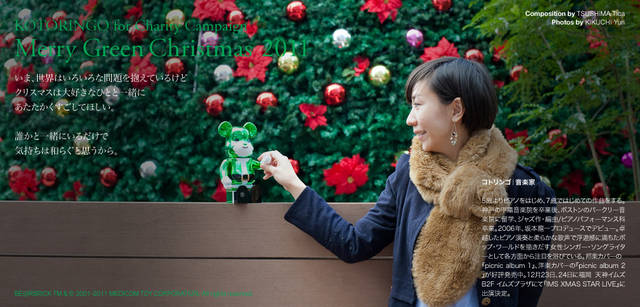 <strong>メリーグリーンクリスマス 2011</strong>｜グリーンサンタとコトリンゴさん