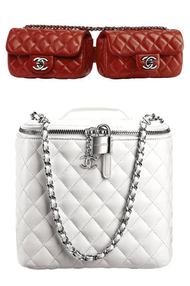 <strong>CHANEL│CHANEL</strong> December 24 Christmas Eve ©CHANEL<br />From top: Shoulder bag [9x28x4cm] ¥263,500, Bag [16.5x16.5x16.5cm] ¥368,550
