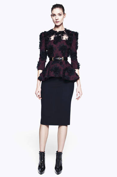 <strong>ALEXANDER McQUEEN｜アレキサンダー・マックイーン</strong>　2012-13年秋冬プレコレクション速報
