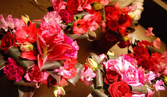 <strong>和気雅美｜FLORALUXE</strong>　「ショコラ色のフラワー」バレンタイン2012
