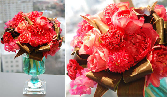 <strong>和気雅美｜FLORALUXE</strong>　「ショコラ色のフラワー」バレンタイン2012