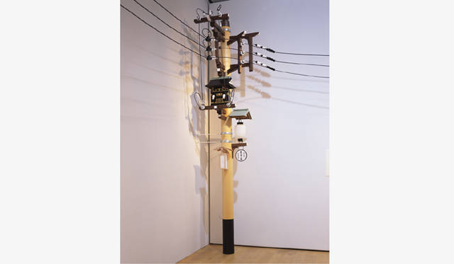 <strong>山口晃展｜『望郷―TOKIORE(I)MIX』</strong> Ohgikubari konoji gyonaribashira / 2010 / installation, mixed media / dimension variable / photo : Kei Miyajima  / © YAMAGUCHI Akira / Courtesy Mizuma Art Gallery