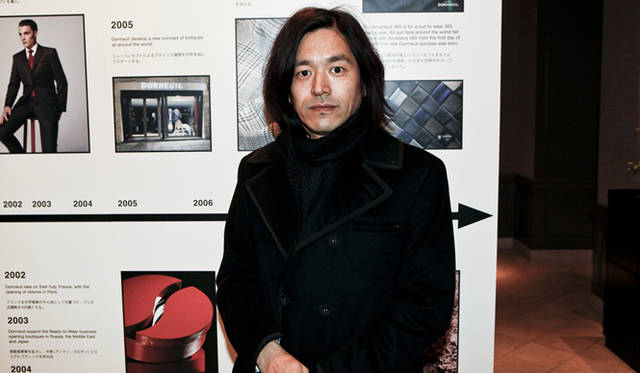 <strong>170years DORMEUIL PARTY｜ドーメル</strong>　祐真朋樹氏。