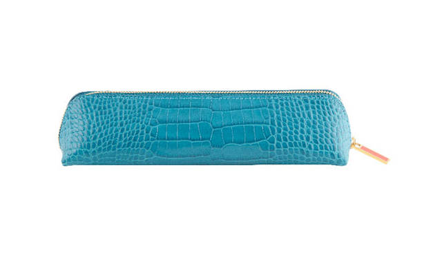 <strong>SMYTHSON｜スマイソン</strong>　「ターコイズ」コレクション ペンケース1万9950円