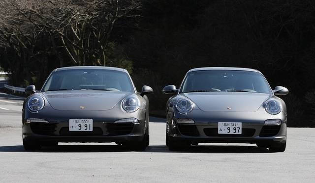 <strong>Porsche 911 | New vs. Old 911 Test Drive</strong> New (991) on the left, 997 on the right